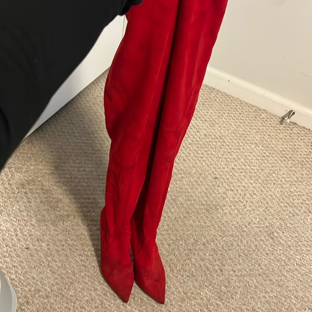 Dominique Steve Madden thigh high boots